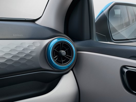 Obloge zračnih ventila, akva tirkizna