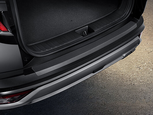 Zaštitna folija za stražnji branik, crna